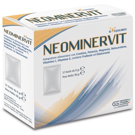 So.se. Pharm Neominervit 12 Bustine So.se. Pharm Neominervit 12 Bustine