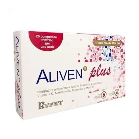 Errekappa Euroterapici Aliven Plus 20 Compresse Da 1,10 G Errekappa Euroterapici Aliven Plus 20 Compresse Da 1,10 G