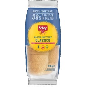 Schar Classico Del Mastro Panettiere Pane Bianco Senza Lattosio 330 G