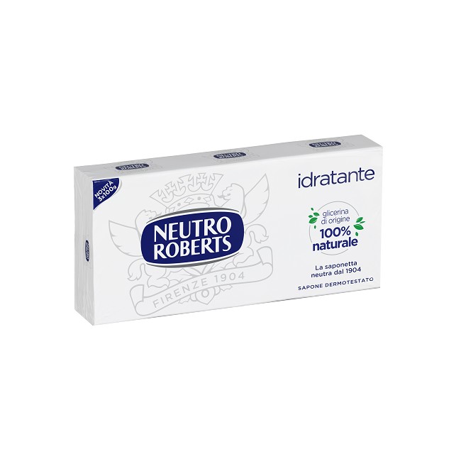 Manetti & Roberts Neutro Roberts Sapone Solido Tris 3 Pezzi Da 100 G