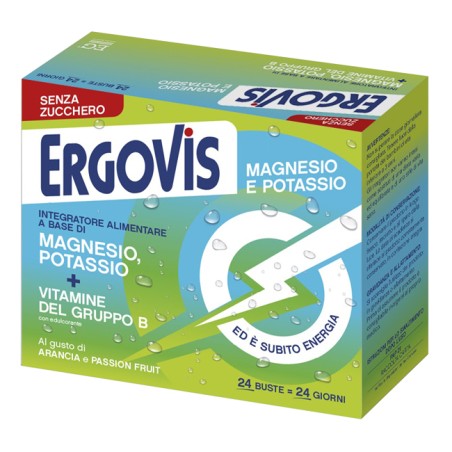 Eg Eurogenerici Ergovis Mg+k Vitamine B Senza Zucchero 24 Bustine Eg Eurogenerici Ergovis Mg+k Vitamine B Senza Zucchero 24 Bustine