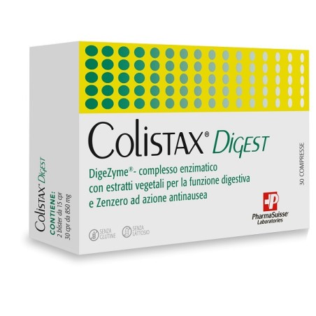 Pharmasuisse Laboratories Colistax Digest 30 Compresse Pharmasuisse Laboratories Colistax Digest 30 Compresse