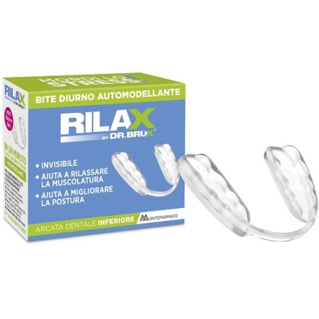 Montefarmaco Dr Brux Bite Rilax Diurno Trasparente Montefarmaco Dr Brux Bite Rilax Diurno Trasparente