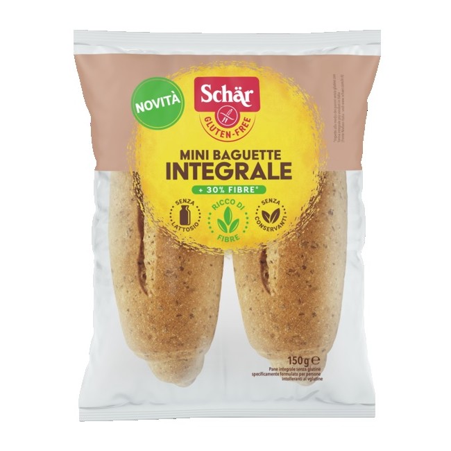 Schar Mini Baguette Integrale 4 Pezzi X 37,5 G