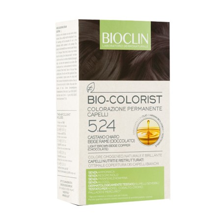 Bioclin Bio Colorist 5,24 Castano Chiaro Beige Rame Cioccolato Bioclin Bio Colorist 5,24 Castano Chiaro Beige Rame Cioccolato