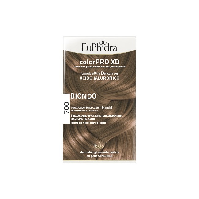 Zeta Farmaceutici Euphidra Colorpro Xd 700 Biondo Gel Colorante Capelli In Flacone + Attivante + Balsamo + Guanti Zeta Farmaceutici Euphidra Colorpro Xd 700 Biondo Gel Colorante Capelli In Flacone + Attivante + Balsamo + Guanti