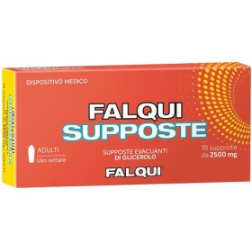 Difar Distribuzione Supposte Falqui 18 Supposte Con Glicerina 2500mg Adulti