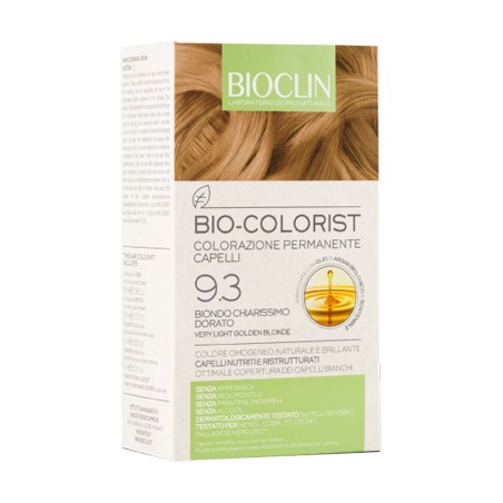 Bioclin Bio Colorist 9,3 Biondo Chiarissimo Dorato Bioclin Bio Colorist 9,3 Biondo Chiarissimo Dorato