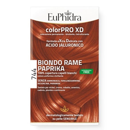 Zeta Farmaceutici Euphidra Colorpro Gel Colorante Capelli Xd 744 Paprika 50 Ml In Flacone + Attivante + Balsamo + Guanti Zeta Farmaceutici Euphidra Colorpro Gel Colorante Capelli Xd 744 Paprika 50 Ml In Flacone + Attivante + Balsamo + Guanti