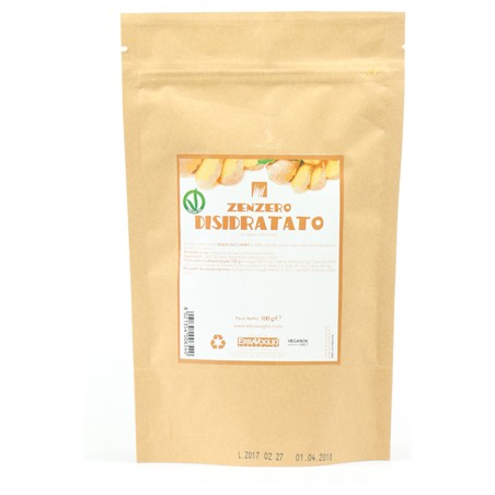Erbavoglio Zenzero Disidratato 100 G A Fette Senza Zucchero
