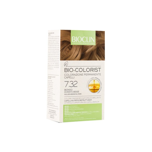 Bioclin Bio Colorist 7,32 Biondo Dorato Beige