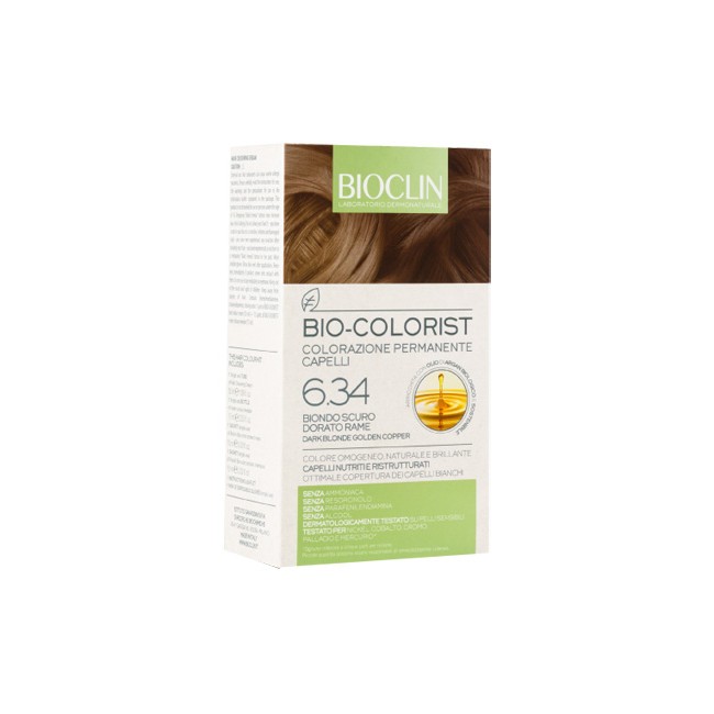 Bioclin Bio Colorist 6,34 Biondo Scuro Dorato Rame