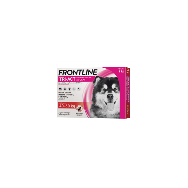 Boehringer Ingelheim Frontline Tri-act Soluzione Spot-on Per Cani Di 40-60 Kg