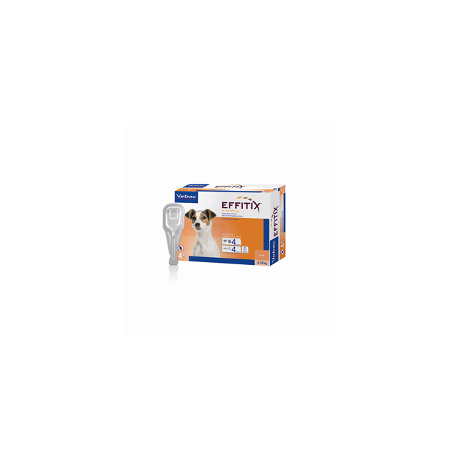 Virbac Effitix 67 Mg/600 Mg Soluzione Spot-on Per Cani Di Taglia Piccola