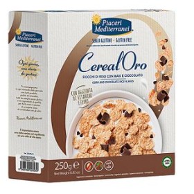 Eurospital Piaceri Mediterranei Cerealoro Fiocchi Riso Mais E Cioccolato 250 G