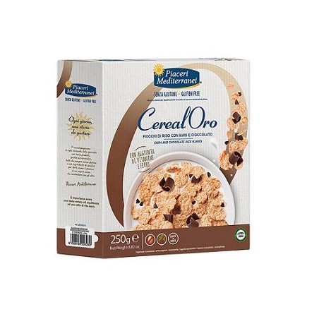 Eurospital Piaceri Mediterranei Cerealoro Fiocchi Riso Mais E Cioccolato 250 G Eurospital Piaceri Mediterranei Cerealoro Fiocchi Riso Mais E Cioccolato 250 G