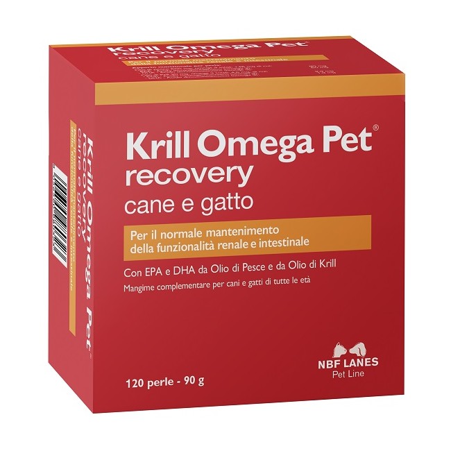 Nbf Lanes Krill Omega Pet Recovery Blister 120 Perle Nbf Lanes Krill Omega Pet Recovery Blister 120 Perle