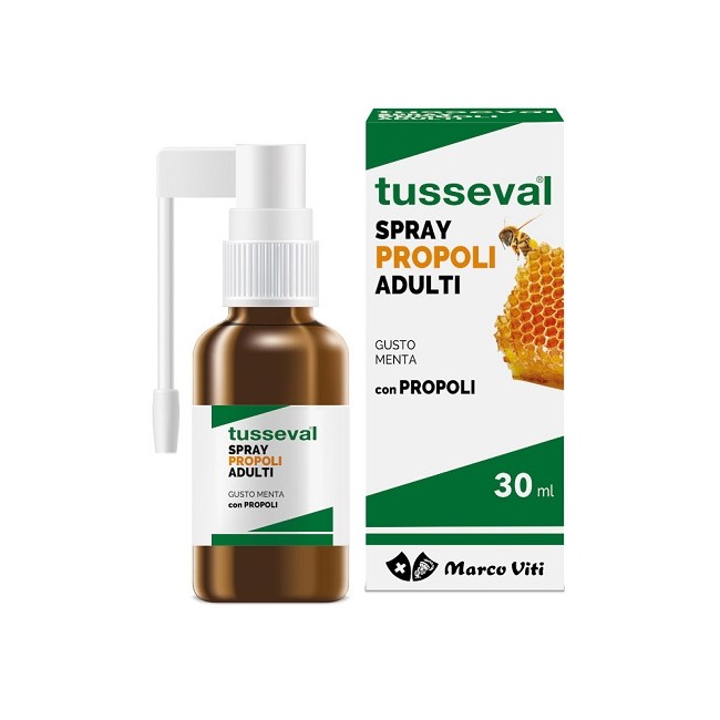 Marco Viti Tusseval Gola Propoli Spray Per Adulti 30 Ml Marco Viti Tusseval Gola Propoli Spray Per Adulti 30 Ml