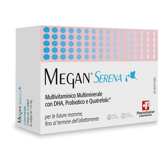 Pharmasuisse Laboratories Megan Serena 30 Softgel Pharmasuisse Laboratories Megan Serena 30 Softgel