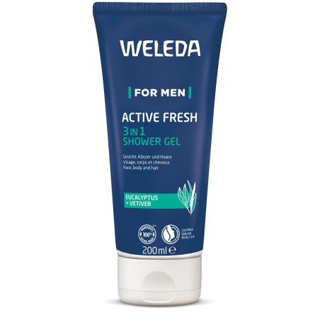 Weleda For Men Active Fresh 3in1 Shower Gel 200 Ml Weleda For Men Active Fresh 3in1 Shower Gel 200 Ml