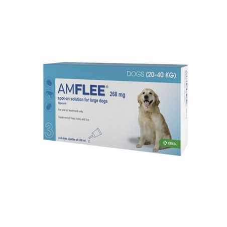 Krka Amflee 268 Mg Soluzione Spot-on Per Cani Di Taglia Grande
