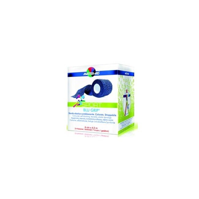 Pietrasanta Pharma Benda Elastica Autobloccante Master-aid Sport Blugrip 4x4,5 Pietrasanta Pharma Benda Elastica Autobloccante Master-aid Sport Blugrip 4x4,5