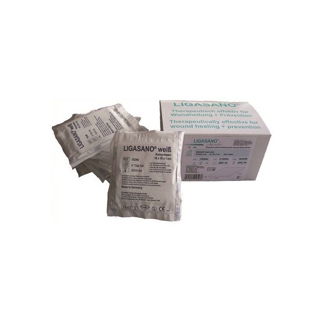 Sini-medik Niederreiter Gmbh Medicazione In Compresse Di Poliuretano Espanso Formato Da Reticoli Cellulari A Nido D'ape 10x10x1c