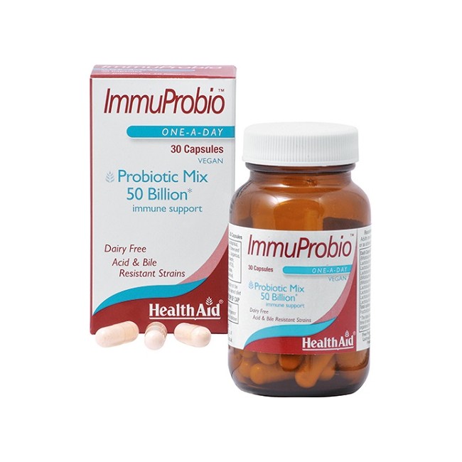 Healthaid Immu Probio 50 Miliardi Fermenti Lattici 30 Capsule Healthaid Immu Probio 50 Miliardi Fermenti Lattici 30 Capsule