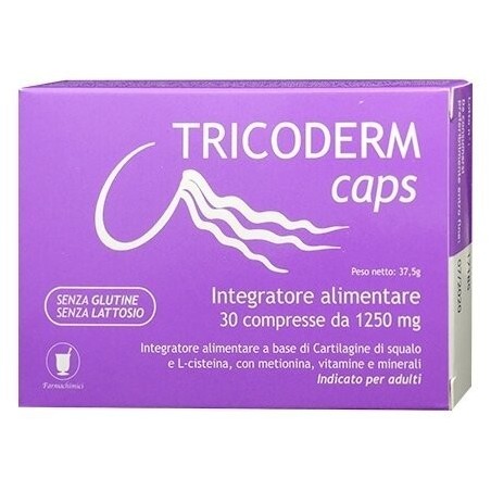 Farmachimici Tricoderm Caps 30 Compresse Farmachimici Tricoderm Caps 30 Compresse