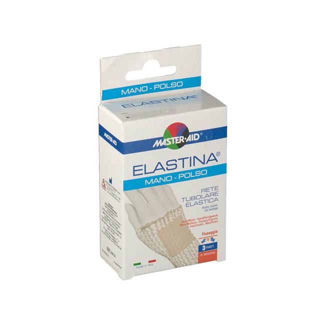 Pietrasanta Pharma Rete Tubolare Elastica Ipoallergenica Master-aid Elastina Mano/polso 3 Mt In Tensione Calibro 3 Cm