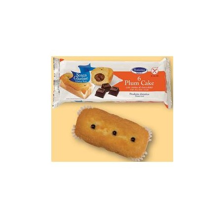 Dino Corsini Bononia Plumcake Crema Cioccolato Senza Glutine 6 X 45 G Dino Corsini Bononia Plumcake Crema Cioccolato Senza Glutine 6 X 45 G