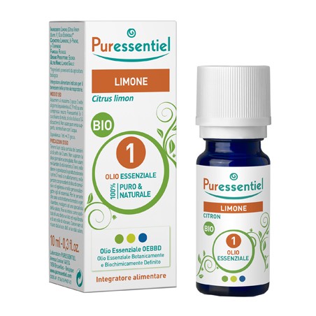 Puressentiel Limone Olio Essenziale Bio 10 Ml Puressentiel Limone Olio Essenziale Bio 10 Ml