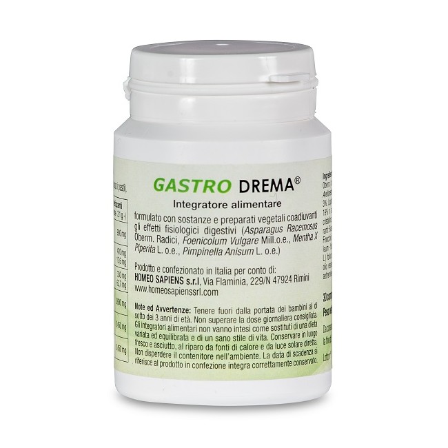 Homeo Sapiens Gastro Drema 30 Compresse 21 G Homeo Sapiens Gastro Drema 30 Compresse 21 G