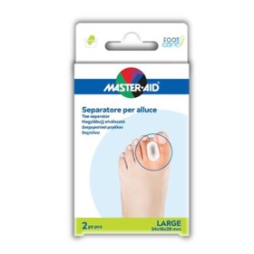 Pietrasanta Pharma Separatore Dita In Gel Master-aid Footcare Per Alluce Large 2 Pezzi D2