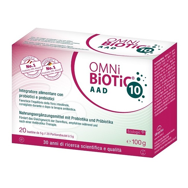 Institut Allergosan Omni Biotic 10 Aad 20 Bustine Da 5 G