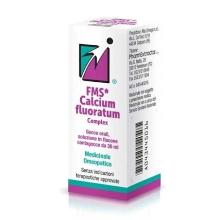 PharmExtracta FMS Calcium Fluoratum Complex Rimedio omeopatico in gocce PharmExtracta FMS Calcium Fluoratum Complex Rimedio omeopatico in gocce
