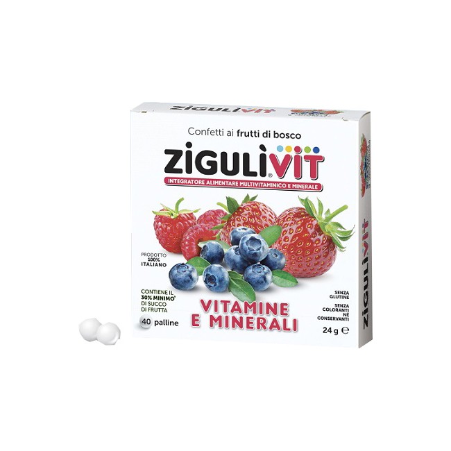 Falqui Ziguli Vit Fruttibosco 40 Confetti Falqui Ziguli Vit Fruttibosco 40 Confetti