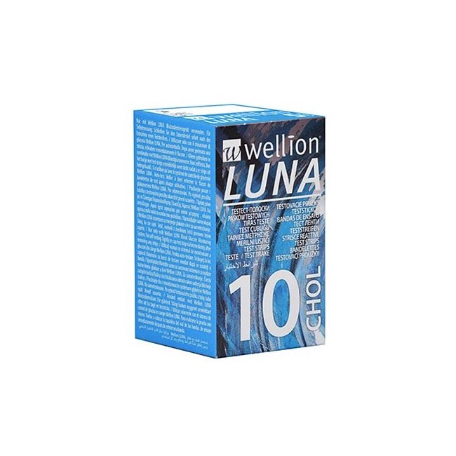Med Trust Wellion Luna 10 Strips Strisce Per Misurazione Colesterolo Med Trust Wellion Luna 10 Strips Strisce Per Misurazione Colesterolo