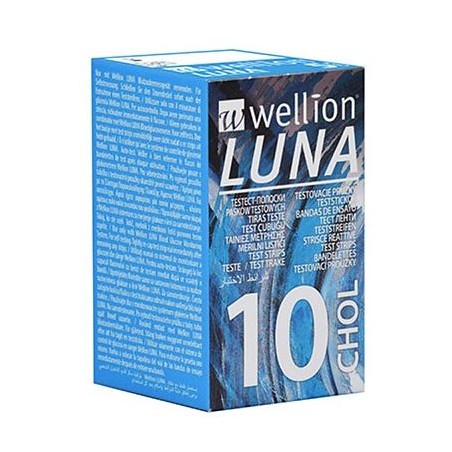 Med Trust Wellion Luna 10 Strips Strisce Per Misurazione Colesterolo Med Trust Wellion Luna 10 Strips Strisce Per Misurazione Colesterolo