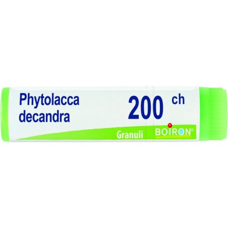 Boiron Phytolacca Decandra 200CH Globuli monodose omeopatici Boiron Phytolacca Decandra 200CH Globuli monodose omeopatici