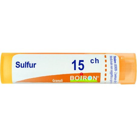 Boiron Sulfur 15CH Granuli omeopatici 4 g
