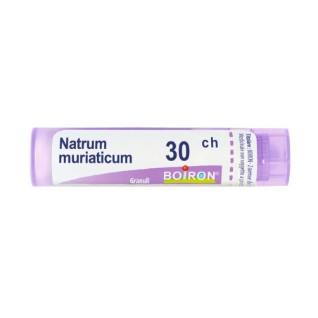 Boiron Natrum Muriaticum 30CH Granuli omeopatici Boiron Natrum Muriaticum 30CH Granuli omeopatici