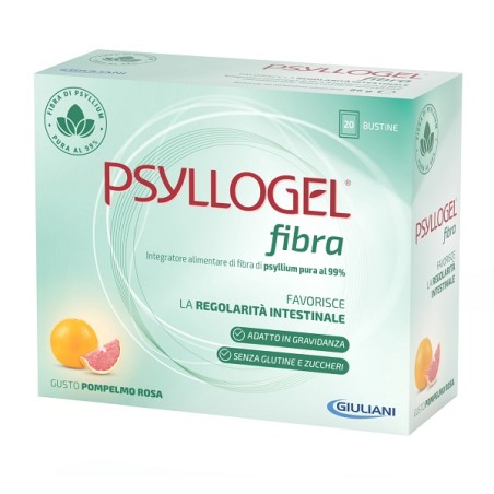 Giuliani Psyllogel Fibra Pompelmo Rosa 20 Bustine