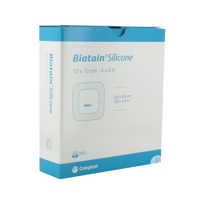 Coloplast Medicazione Biatain In Schiuma Di Poliuretano Con Bordo Adesivo In Silicone Lite 10x10 Cm 10 Pezzi Coloplast Medicazione Biatain In Schiuma Di Poliuretano Con Bordo Adesivo In Silicone Lite 10x10 Cm 10 Pezzi