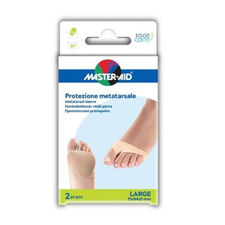 Pietrasanta Pharma Protezione In Gel E Tessuto Master-aid Footcare Per Metatarso Large 2 Pezzi G3
