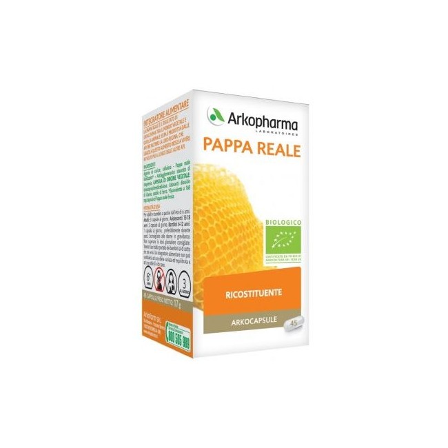 Arkopharma Arko Capsule Pappa Reale Bio 45 Capsule Arkopharma Arko Capsule Pappa Reale Bio 45 Capsule