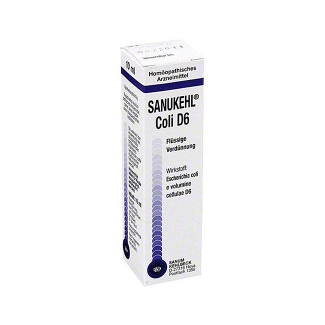 Sanum-kehlbeck Sanukehl Coli D6 Gocce 10ml