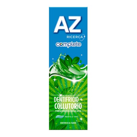 Az complete dentifricio + collutorio freschezza delicata 75 ml Az complete dentifricio + collutorio freschezza delicata 75 ml
