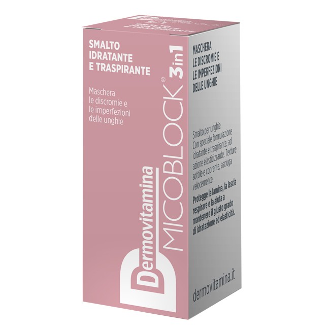 Pasquali Dermovitamina Micoblock 3 In 1 Smalto Idratante E Traspirante Nude 5 Ml Pasquali Dermovitamina Micoblock 3 In 1 Smalto Idratante E Traspirante Nude 5 Ml