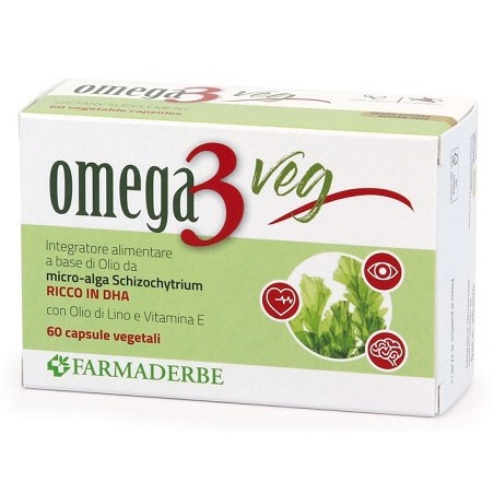 Farmaderbe Omega3 Veg 60 Capsule Vegetali